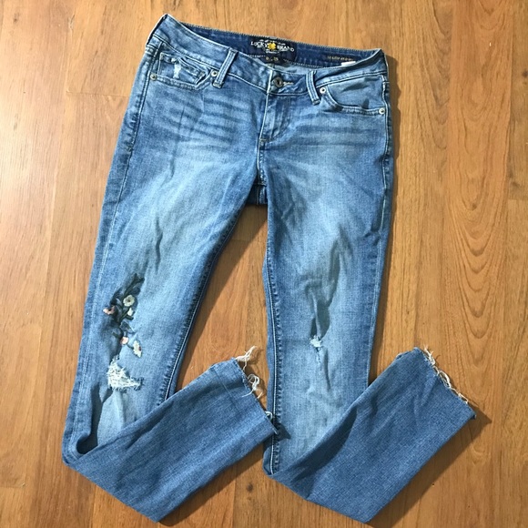 Women’s lucky brand jeans Sz 0/25 - Picture 2 of 9